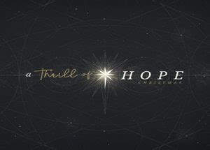 "A Thrill Of Hope' Sermon Series - The River Community Church | 15068 ...