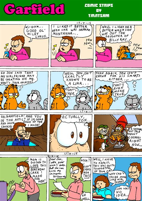 Garfield Comic Strips Collection 8 by tmntsam on DeviantArt