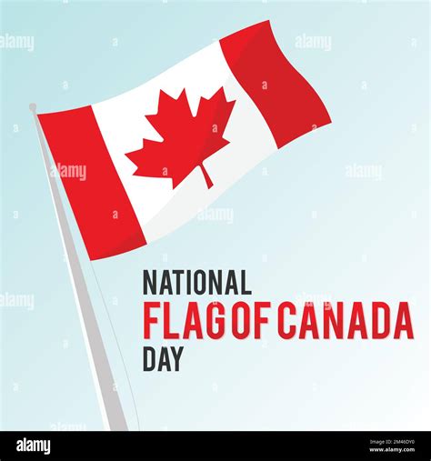 National Flag of Canada Day design template background. Vector ...