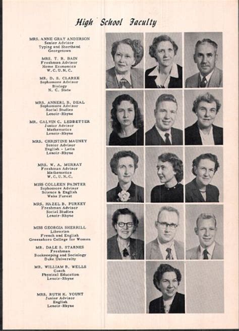 Explore 1953 St. Stephens High School Yearbook, Hickory NC - Classmates