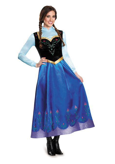 Frozen Traveling Anna Prestige Adult Costume