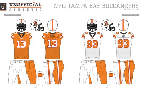 UNOFFICiAL ATHLETIC | Tampa Bay Buccaneers Rebrand