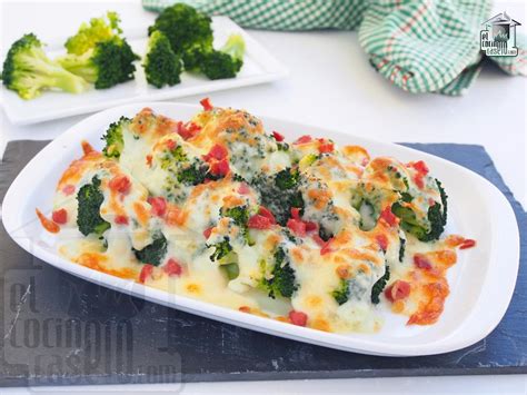 Brócoli al horno con queso · El cocinero casero - Entrantes