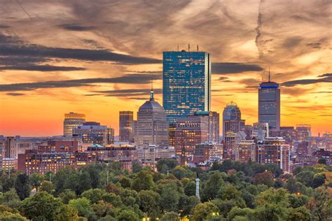 Boston, Massachusetts, USA downtown skyline - ePuzzle photo puzzle