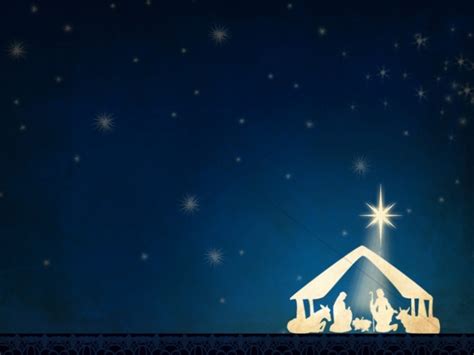 Nativity Scene Background Slide | Sharefaith Media