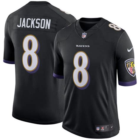 Baltimore Ravens Lamar Jackson Black Jersey | Baltimore Sports Store