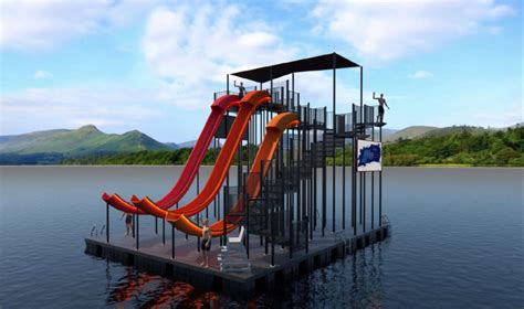 The Beast at the Lake - The Lake Kilrea Water Park Northern Ireland