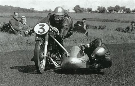 Sidecar Racing Early days sidecar racing Pip Harris and Billingham Racing Motorcycles, Vintage ...