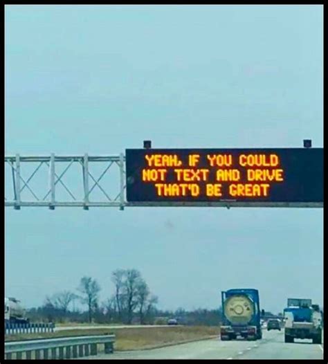 20 Funny Highway Signs That'll Make You Pull Over in Laughter - Auto Memes