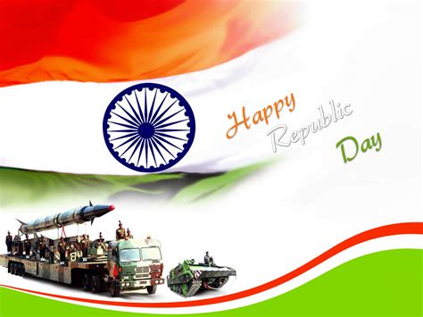 Happy Republic Day Wishes Greetings India Army 26th January Hd Wallpaper