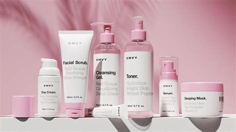 EMVY Skincare Comes With a Clean Look | Dieline - Design, Branding ...