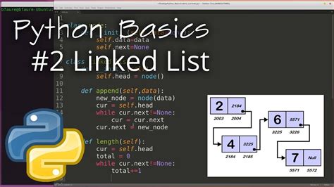 Python Data Structures : Linked List