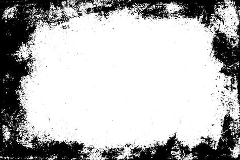 Grunge border vector texture background. Abstract frame overlay. Dirty ...