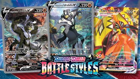 Pokemon Battle Styles Rapid Strike Urshifu VMAX ENGLISH 169163 Rainbow Secret Rare Full Art ...