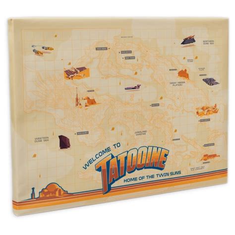 Tatooine Map Pin Board – Star Wars: A New Hope | shopDisney