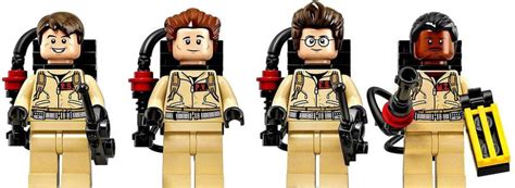 LEGO Ghostbusters CUUSOO Stanz, Venkman, Zeddemore Spengler Set of 4 Ghostbusters Minifigures ...