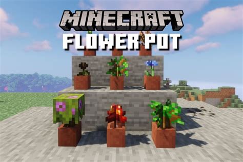 How to Make Flower Pot in Minecraft