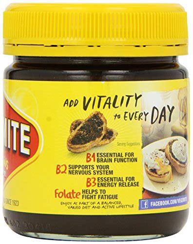 Vegemite Ingredients Jar