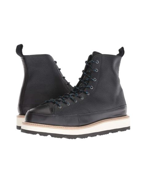 Converse Chuck Taylor Crafted Boot - Hi (black/light Fawn/black) Lace ...