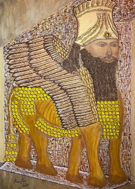 King of Assyria , Lamassu symbol for Mesopotamian culture , Gilgamish ...