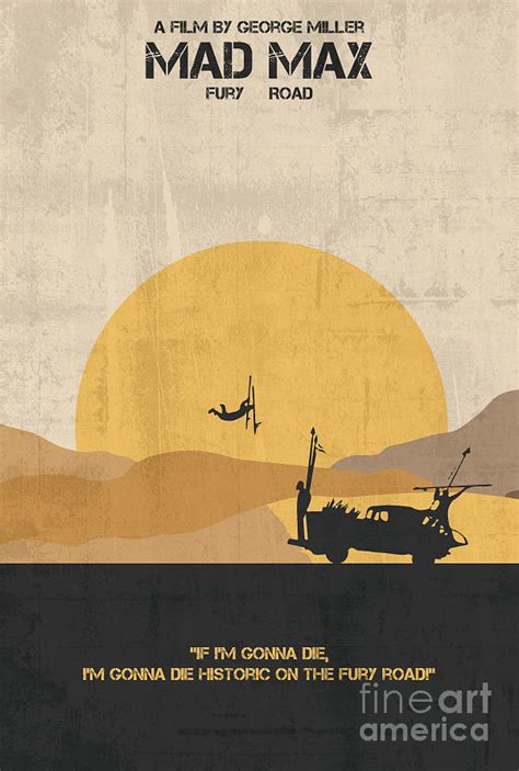 Mad Max - Fury Road Poster Painting by Adam Asar