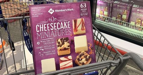 Cheesecake Minis 63-Count Box from $11.98 on SamsClub.com