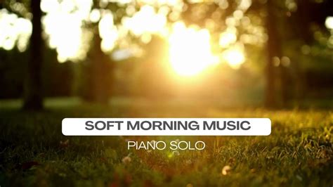 Soft morning music - Piano Solo Music - YouTube