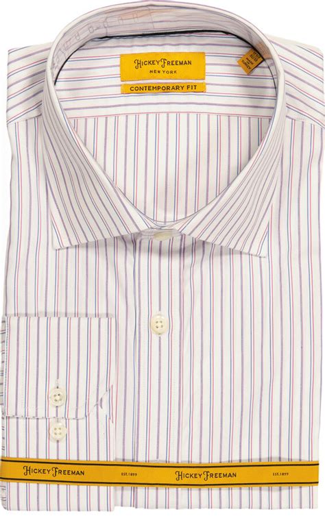 Hickey Freeman Men's Open Collar Dress Shirt - ShopStyle