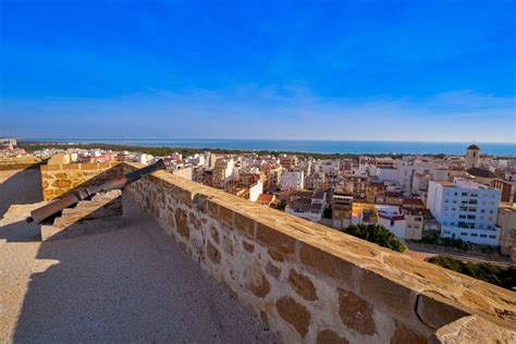 Castle of Guardamar Del Segura, Alicante, Spain Stock Image - Image of alicante, spain: 84673145