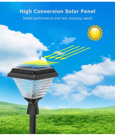 Outdoor Rgb Solar Garden Lights With Remote Control | Litel Technology