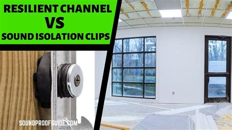 Resilient Channel Vs Sound Isolation Clips - All The Facts! - YouTube