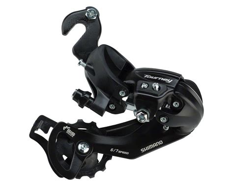 Shimano Tourney RD-TY300 6/7-Speed Rear Derailleur w/ Frame Hanger (Long Cage) [ERDTY300MB ...