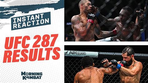 UFC 287 Results: Alex Pereira vs. Israel Adesanya 2 | UFC 287 Reaction | UFC 287 Post-Fight Show ...