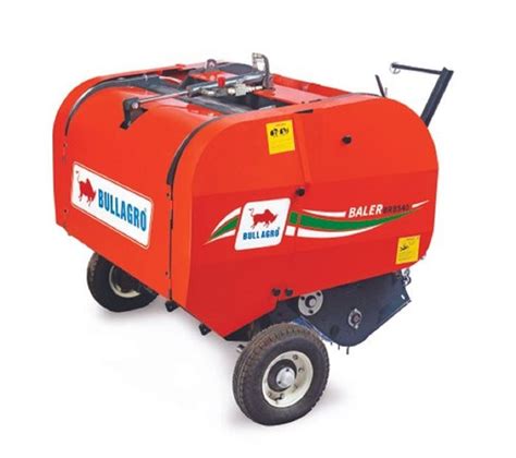 50 Hp Mild Steel Bull Agro Round Baler, For Agriculture & Farming, Diesel at Rs 300000 in ...