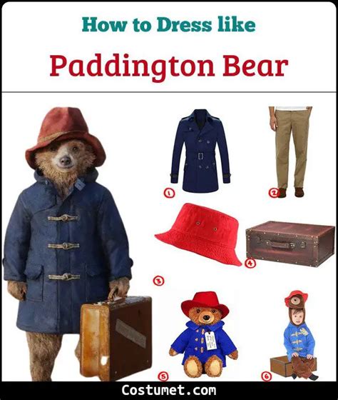 Paddington Bear Costume for Halloween