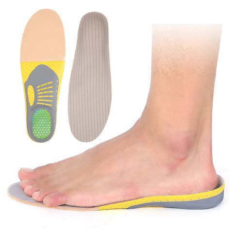 Greensen Arch Support Insole,2 Sizes Orthotic Insoles for Arch Support ...