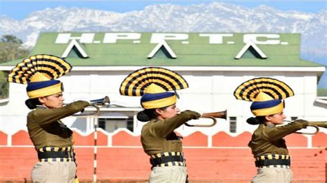 For The First Time In Himachal Police, Women Buglers, Three Constables ...