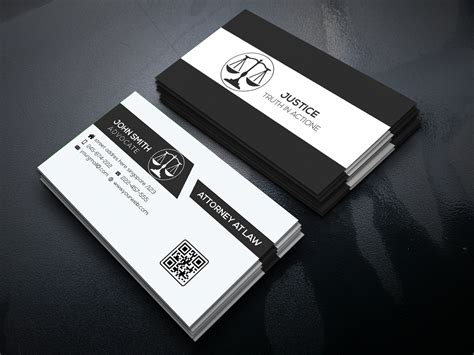 Lawyer Business Cards Templates – PARAHYENA