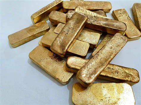 💣 9 KILO Scrap Gold Bar For Gold Recovery Melted Different Computer ...