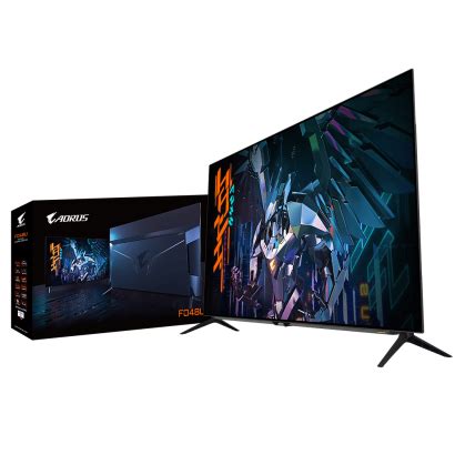 GIGABYTE Announced the AORUS FI32U and the AORUS FO48U, Featuring HDMI 2.1