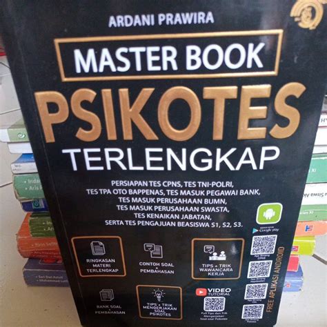 Jual BUKU MASTER BOOK PSIKOTES TERLENGKAP | Shopee Indonesia