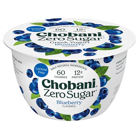 Chobani Zero Sugar Blueberry Yogurt - Shop Yogurt at H-E-B