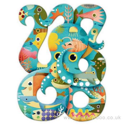 Octopus 350pcs Puzzle by Djeco