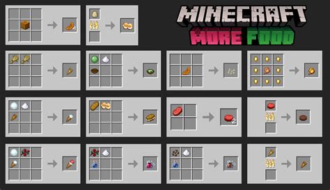 More Food v2.1 - Screenshots - Minecraft Bedrock Addons - CurseForge