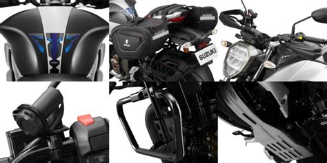 Check out the official accessories for Suzuki Gixxer 250