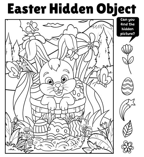 Find Hidden Objects Puzzles - 6 Free PDF Printables | Printablee