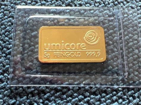 5 grams - Gold .999 - Umicore - Catawiki