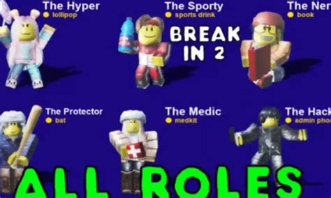 Break In 2 Guide: All Roles & Characters, Explained (Roblox)