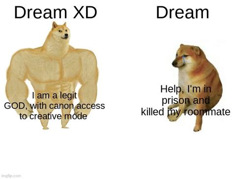 Buff Doge vs. Cheems | Doge, Memes, Prison