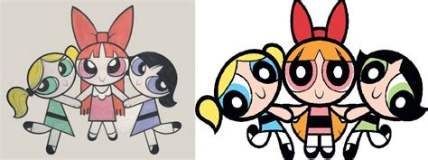 1998 Powerpuff Girls in Craig Mccracken very first powerpuff girls ...